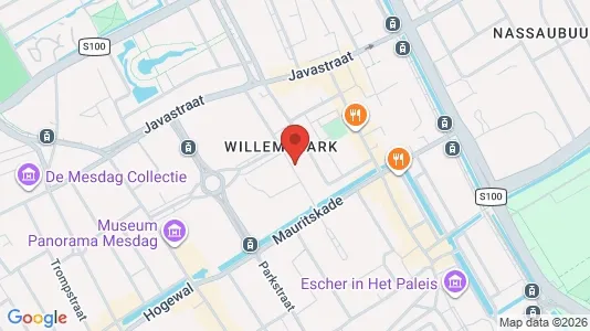 Kantorruimte for rent i The Hague Centrum - kort over placeringen