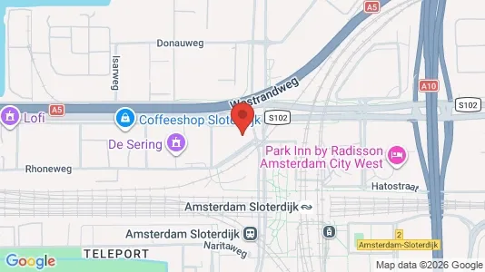 Kantorruimte for rent i Amsterdam Westpoort - kort over placeringen