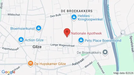 Kantorruimte for rent i Gilze en Rijen - Foto uit Google Street View