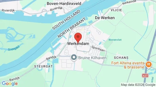 Bedrijfsruimtes for rent i Werkendam - Foto uit Google Street View