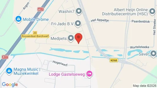 Kantorruimte for rent i Roosendaal - Foto uit Google Street View