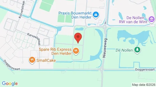 Bedrijfsruimtes for rent i Den Helder - kort over placeringen