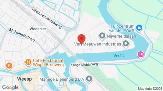 Bedrijfsruimtes for rent i Weesp - kort over placeringen