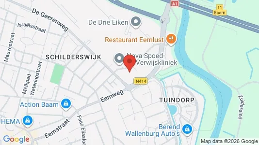 Bedrijfsruimtes for rent i Baarn - Foto uit Google Street View