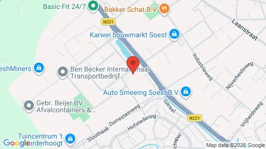 Bedrijfsruimtes for rent i Soest - Foto uit Google Street View