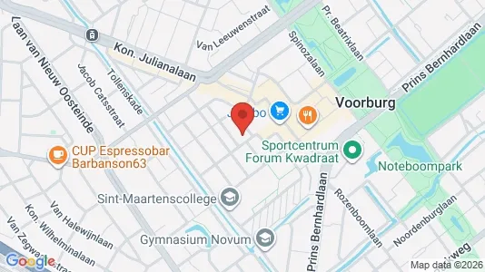 Kantorruimte for rent i Leidschendam-Voorburg - kort over placeringen