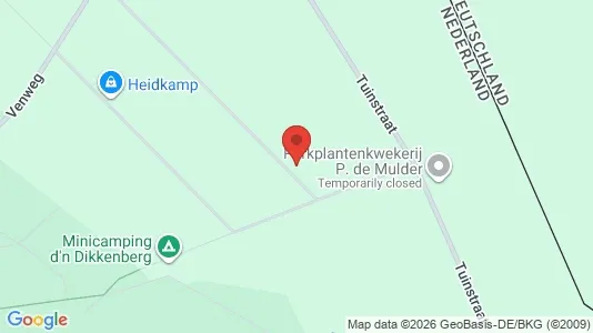 Bedrijfsruimtes for rent i Bergen (L.) - kort over placeringen
