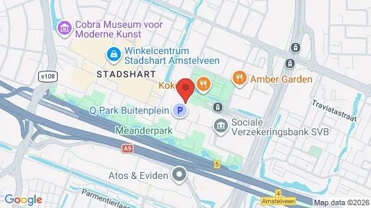 Kantorruimte for rent i Amstelveen - kort over placeringen