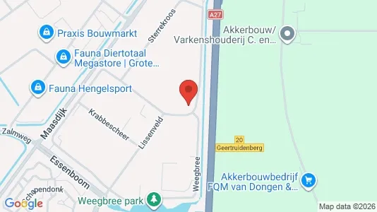 Bedrijfsruimtes for rent i Geertruidenberg - Foto uit Google Street View