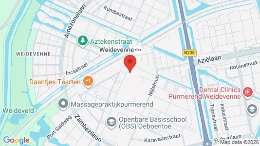 Bedrijfsruimtes for sale i Purmerend - kort over placeringen