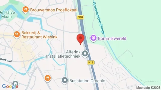 Bedrijfsruimtes for rent i Oost Gelre - kort over placeringen