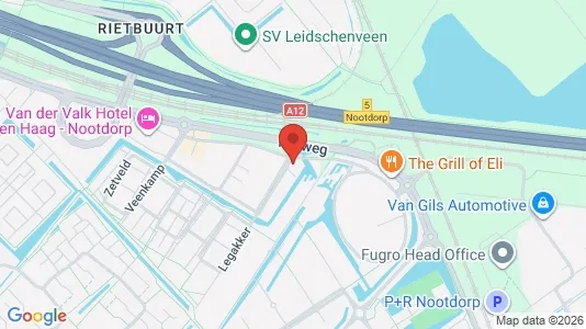 Kantorruimte for rent i Pijnacker-Nootdorp - kort over placeringen