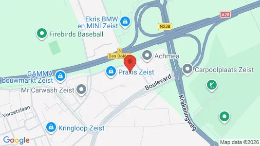 Bedrijfsruimtes for rent i Zeist - Foto uit Google Street View