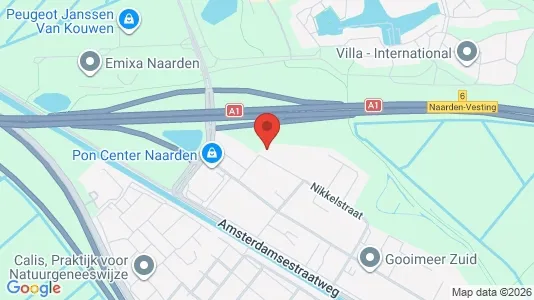 Kantorruimte for rent i Gooise Meren - kort over placeringen