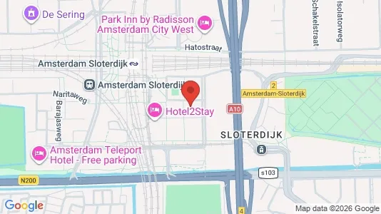Kantorruimte for rent i Amsterdam Westpoort - kort over placeringen