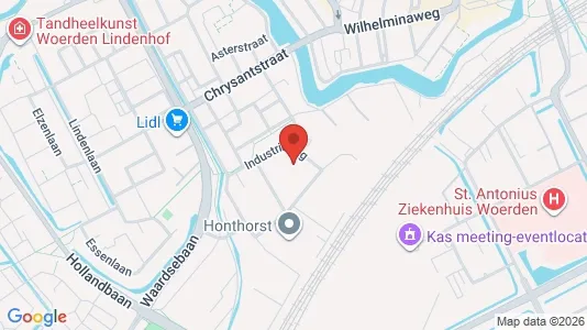 Bedrijfsruimtes for rent i Woerden - Foto uit Google Street View