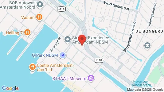 Bedrijfsruimtes for rent i Amsterdam Noord - kort over placeringen