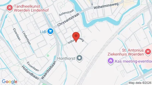 Bedrijfsruimtes for rent i Woerden - Foto uit Google Street View