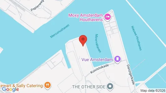 Bedrijfsruimtes for rent i Amsterdam Centrum - kort over placeringen