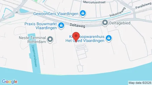 Kantorruimte for rent i Vlaardingen - kort over placeringen
