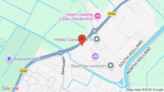 Kantorruimte for rent i Lisse - kort over placeringen