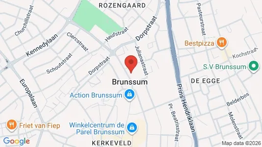 Bedrijfsruimtes for rent i Brunssum - kort over placeringen
