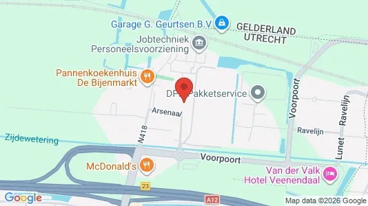 Bedrijfsruimtes for rent i Veenendaal - Foto uit Google Street View