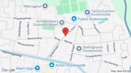 Kantorruimte for sale i Ooststellingwerf - kort over placeringen
