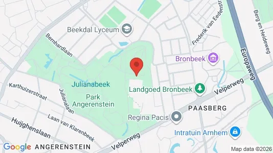 Grond for rent i Arnhem - kort over placeringen