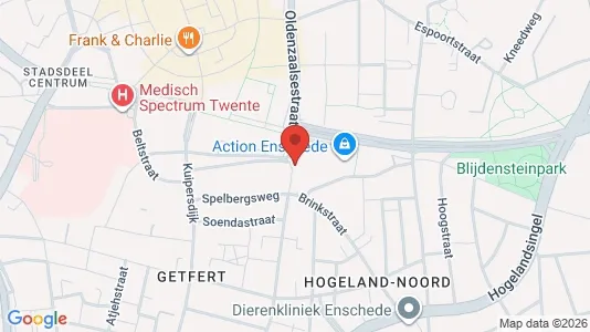 Kantorruimte for sale i Enschede - kort over placeringen