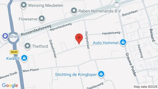 Bedrijfsruimtes for rent i Etten-Leur - kort over placeringen