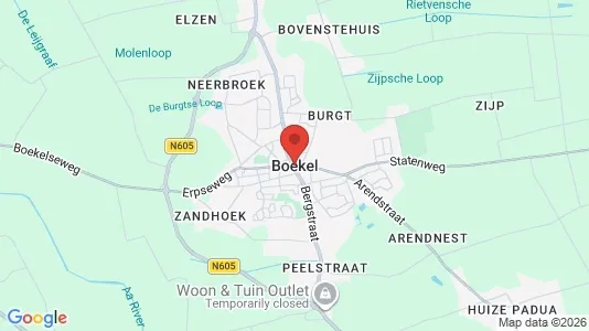 Bedrijfsruimtes for rent i Boekel - Foto uit Google Street View