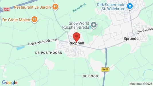 Bedrijfsruimtes for rent i Rucphen - Foto uit Google Street View