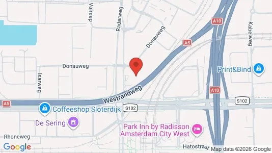 Kantorruimte for rent i Amsterdam Westpoort - kort over placeringen