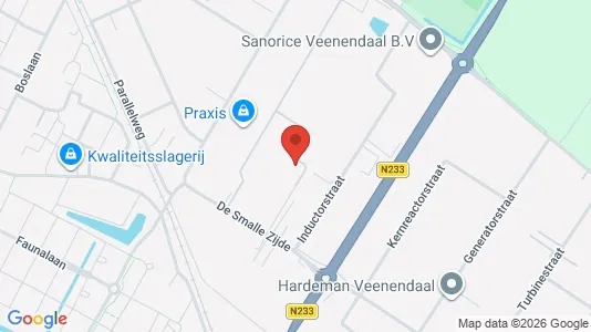 Bedrijfsruimtes for rent i Veenendaal - Foto uit Google Street View