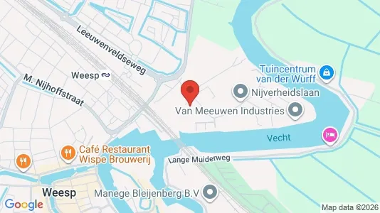 Kantorruimte for rent i Weesp - kort over placeringen