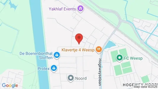 Bedrijfsruimtes for rent i Weesp - kort over placeringen