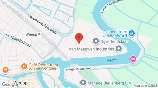 Bedrijfsruimtes for sale i Weesp - kort over placeringen