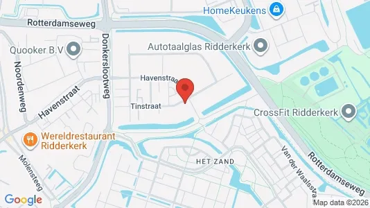 Bedrijfsruimtes for rent i Ridderkerk - kort over placeringen