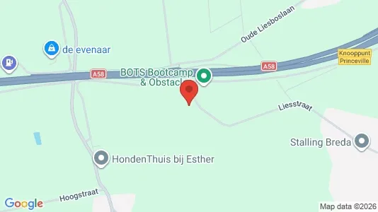 Kantorruimte for rent i Breda - kort over placeringen