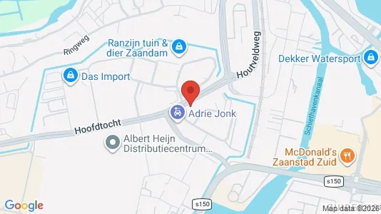 Kantorruimte for rent i Zaanstad - kort over placeringen