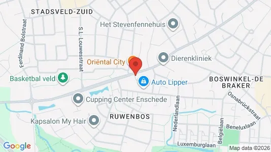Bedrijfsruimtes for rent i Enschede - kort over placeringen