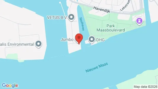 Bedrijfsruimtes for rent i Schiedam - kort over placeringen