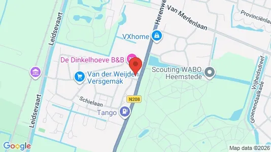 Kantorruimte for rent i Heemstede - kort over placeringen