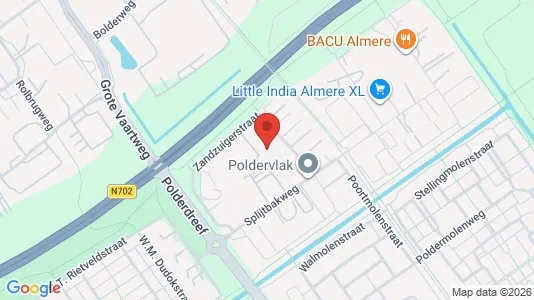 Bedrijfsruimtes for rent i Almere - kort over placeringen