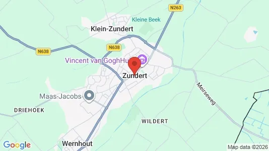 Bedrijfsruimtes for rent i Zundert - Foto uit Google Street View