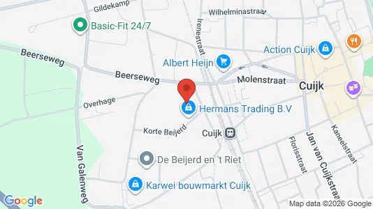 Bedrijfsruimtes for rent i Cuijk - Foto uit Google Street View