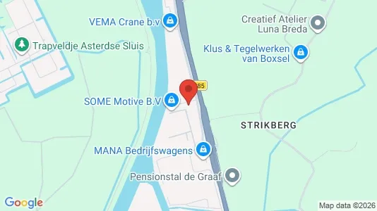 Bedrijfsruimtes for rent i Breda - Foto uit Google Street View