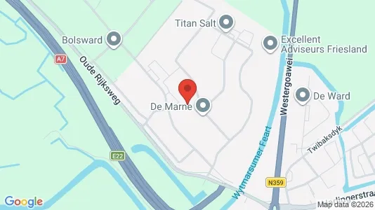 Bedrijfsruimtes for rent i Súdwest-Fryslân - kort over placeringen