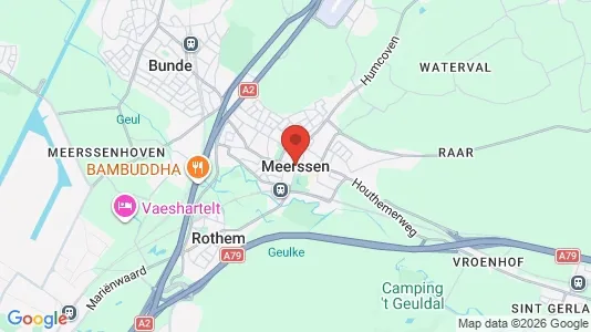 Horeca panden for sale i Meerssen - kort over placeringen